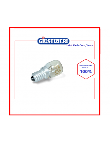 lmp100un lampadina forno e14 15w 240v 300° skl 48x22mm durata vita: 1500h univ.