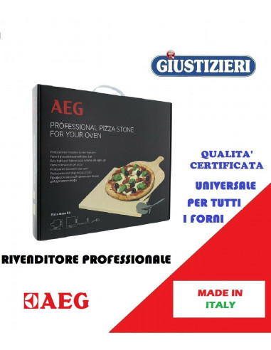 aeg pietra refrattaria pizza stone professional  electrolux originale